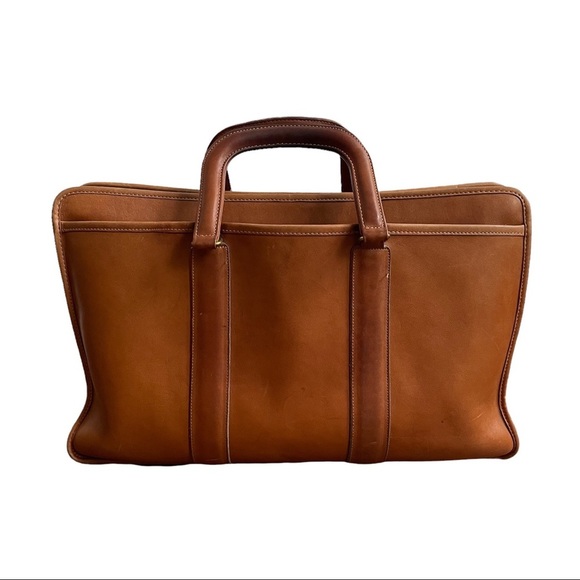 Coach Handbags - Vintage Leather Coach Bag Embassy #5090 | British Tan Brown